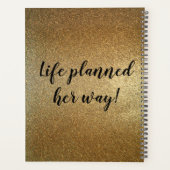 Personalisierter Planer Sie Lieben, ihren Weg (Rückseite)