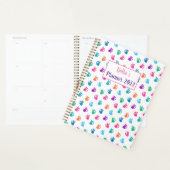 Personalisierter Planner bunt Kitty Planer (Anzeige)
