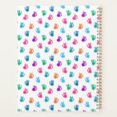 Personalisierter Planner bunt Kitty Planer (Rückseite)