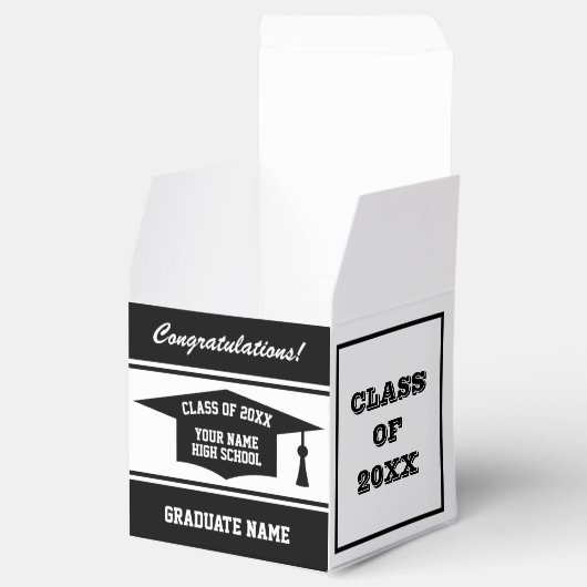 Personalisierter Platz Hochschule Abschlussfeier Geschenkschachtel (Geöffnet)