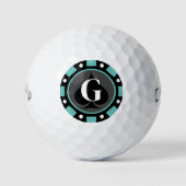 Personalisierter Poker-Chip Callaway-Golfgeschenk Golfball (Vorderseite)