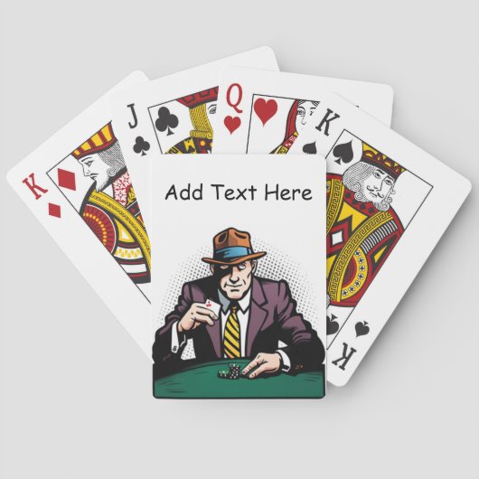 Personalisierter Poker Spielkarten (Rückseite)