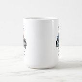 Personalisierter Polizeibeamter Kaffeetasse (Mittel)