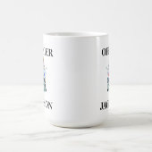 Personalisierter Polizeibeamter Kaffeetasse (Mittel)