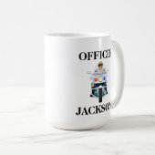 Personalisierter Polizeibeamter Kaffeetasse (VorderseiteRechts)