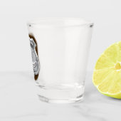 Personalisierter Polizeibeamter Sheriff Polizist N Schnapsglas (Rechts)