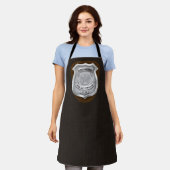 Personalisierter Polizeibeamter Sheriff Polizist N Schürze (Getragen)