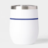 Personalisierter Polizeibeamter Thin Blue Line (Rückseite)