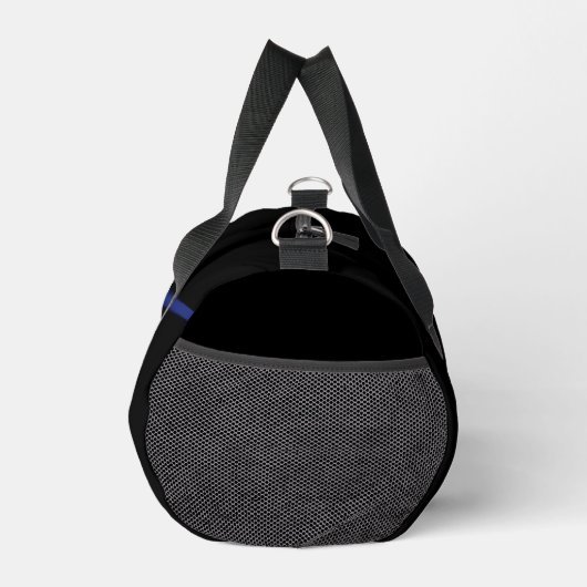 Personalisierter Polizeibeamter Thin Blue Line Duffle Bag (Rechts)