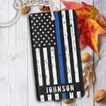 Personalisierter Polizeibeamter Thin Blue Line Schlüsselanhänger<br><div class="desc">Thin Blue Line Schlüsselanhänger - Amerikanische Flagge in Polizei Flag Farben, gestörtes Design. Personalisieren Sie mit dem Namen der Polizeibeamten, dem Familiennamen oder der Abteilung. Dieser personalisierte polizeiliche Schlüsselanhänger ist ideal für Polizei- und Strafverfolgungsbehörden, Familien und alle, die sie unterstützen. COPYRIGHT © 2020 Judy Burrows, Black Dog Art - Alle...</div>