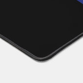 Personalisierter Polizeibeamter Thin Blue Line Schreibtischunterlage (Ecke)