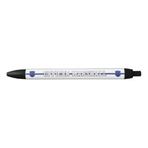 Personalisierter Polizeibeamter Thin Blue Line Sti Kugelschreiber