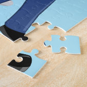 Personalisierter Polizeibeamter und Patrouillenkin Puzzle (Seite)