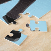 Personalisierter Polizeibeamter und Patrouillenkin Puzzle (Seite)