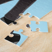 Personalisierter Polizeibeamter und Patrouillenkin Puzzle (Seite)