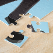 Personalisierter Polizeibeamter und Patrouillenwag Puzzle (Seite)