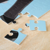 Personalisierter Polizeibeamter und Patrouillenwag Puzzle (Seite)