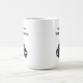 Personalisierter Polizeileutnant Kaffeetasse (Mittel)