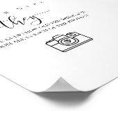 Personalisierter Polterabend "Wie alt sind sie? Poster (Ecke)