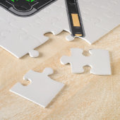 Personalisierter Pool Hall NAME 8 Ball Crown Billi Puzzle (Seite)