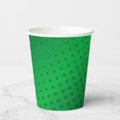 Personalisierter Pop Art Weihnachten Comic Pappbecher (Rückseite)