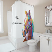 Personalisierter Pop Duschvorhang (Beispiel)