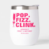 Personalisierter Pop Fizz Clink Sweet 16 Gastgesch (Links)