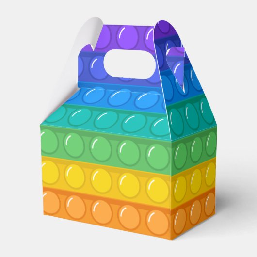 Personalisierter Pop It Boy Geburtstag Geschenkschachtel (Rückseite)