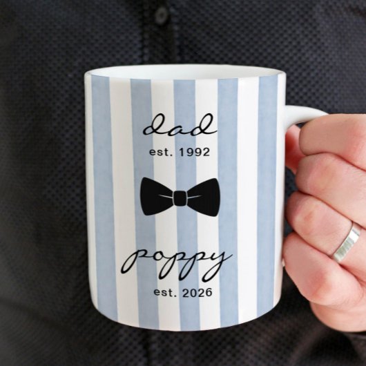 Personalisierter Poppy Opa-Tasse-Geschenk Kaffeetasse