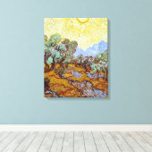 Personalisierter Post-Impressionismus Frische Land Leinwanddruck (Insitu (Holzboden))