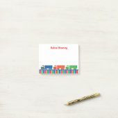 Personalisierter Post-it-Notepad für den Sammelver Post-it Klebezettel (Auf Schreibtisch)