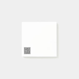 Personalisierter Post-It-Notizen für Ihren QR-Code Post-it Klebezettel