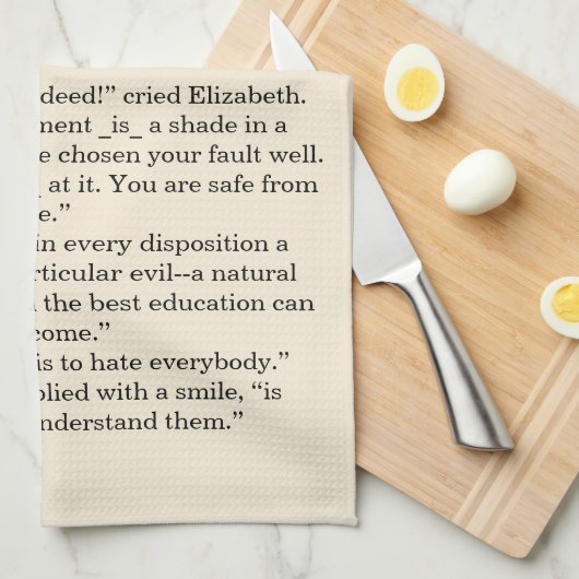 Personalisierter Preis für Buchpreisangebot Geschirrtuch (Viertel Falte)