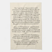 Personalisierter Preis für Buchpreisangebot Geschirrtuch (Vertikal)