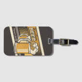 Personalisierter Premium Cold Beer Tasse Pub Bar Gepäckanhänger (Vorderseite (Horizontal))