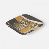 Personalisierter Premium Cold Beer Tasse Pub Bar Pappteller (Gewinkelt)