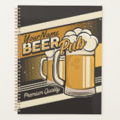 Personalisierter Premium Cold Beer Tasse Pub Bar Planer (Vorderseite)