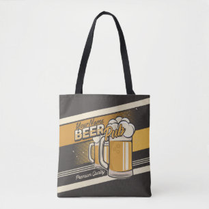 Personalisierter Premium Cold Beer Tasse Pub Bar Tasche