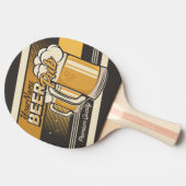 Personalisierter Premium Cold Beer Tasse Pub Bar Tischtennis Schläger (Seitenansicht)