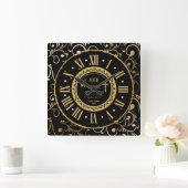 Personalisierter Priester-Jubiläum-Uhr Quadratische Wanduhr (Zuhause)