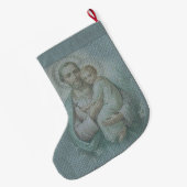 Personalisierter Priester-WeihnachtsStrumpf Großer Weihnachtsstrumpf (Rückseite (Hängend))