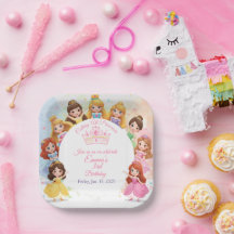 Personalisierter Prinzessin Mädchen Geburtstag Pap