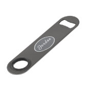 Personalisierter Pro-Speed-Flaschenöffner elegant Speed Flaschenöffner (Vorderseite Schrägansicht)