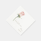 Personalisierter Prost auf unsere Mutter-Cocktail Serviette (Ecke)