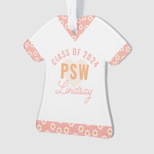 Personalisierter PSW-Abschluss Ornament (Vorderseite)