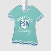 Personalisierter PSW-Abschluss Ornament (Vorderseite)