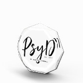 Personalisierter PsyD-Doktor der Psychologie Fotoblock (Rechts)