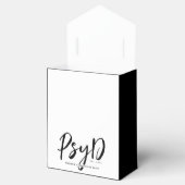 Personalisierter PsyD-Doktor der Psychologie Geschenkschachtel (Geöffnet)