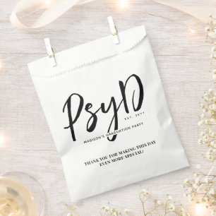 Personalisierter PsyD-Doktor der Psychologie Geschenktütchen