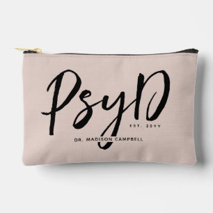 Personalisierter PsyD-Doktor der Psychologie Zubehörtasche
